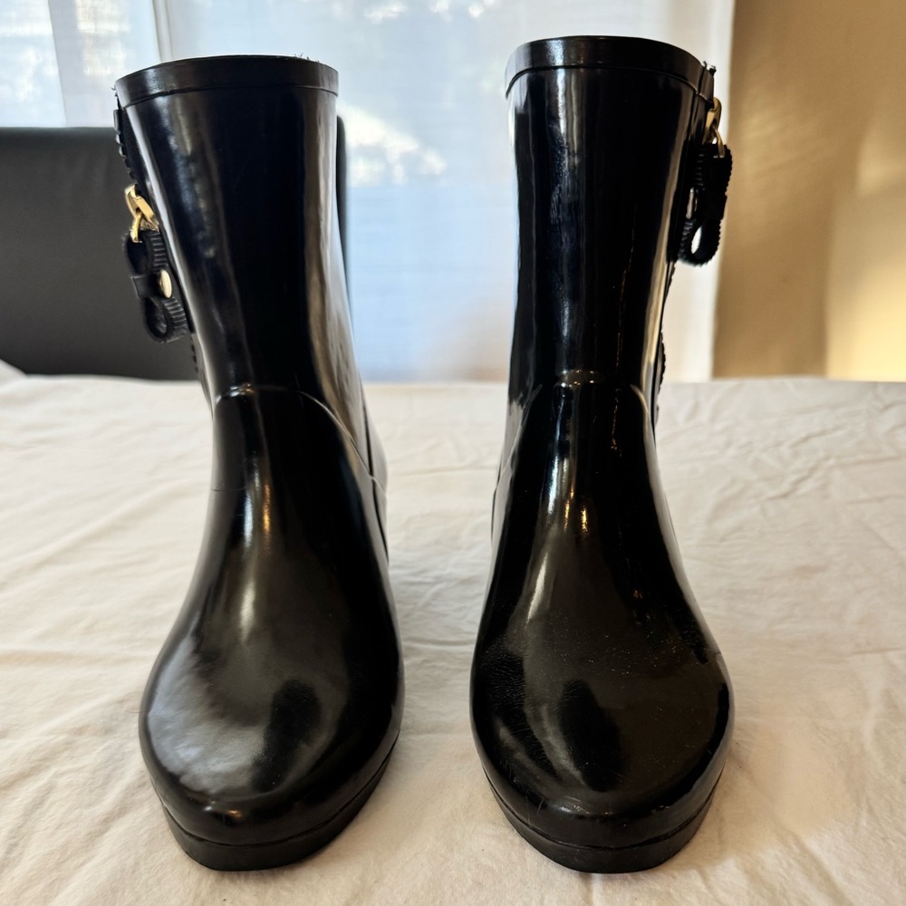 Kate Spade Black Winter & Rain Boots